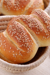 panino con sesamo - tre