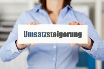 umsatzsteigerung