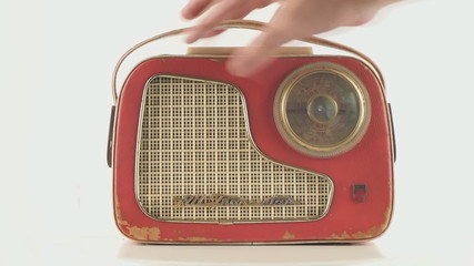 old radio adjust in out