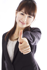 Beautiful business woman