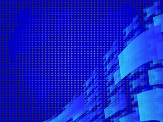Blue abstract background