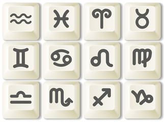 Zodiac icons