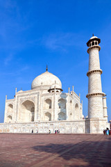 Fototapeta na wymiar Taj Mahal in India