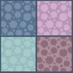 collection of abstract seamless patterns