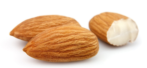 Dried almonds