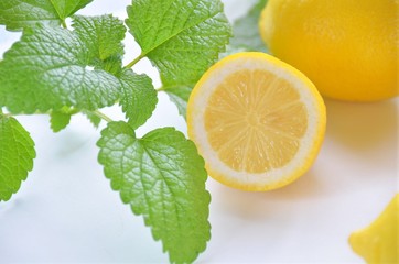 herb and lemon