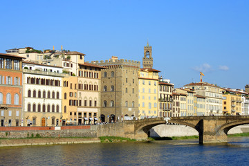 Fototapeta premium Florence, view on the Arno river