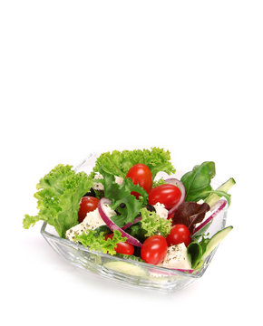 fresh greek salad