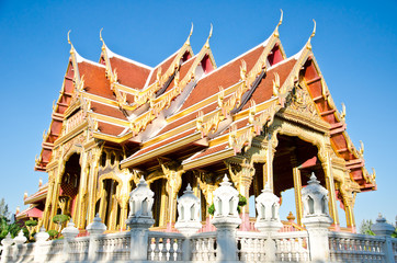 Buddhism pavilion in bangkok, Thailand