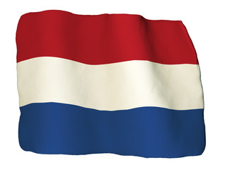 Netherlands flag of clay © robodread