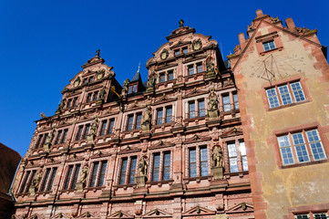 Fototapeta na wymiar Heidelberg Castle in Germany