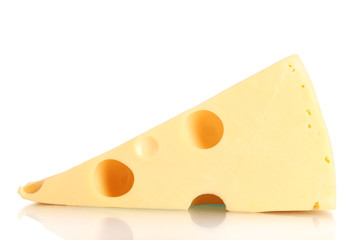 Сheese isolated on white