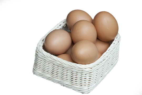 eggs on basket