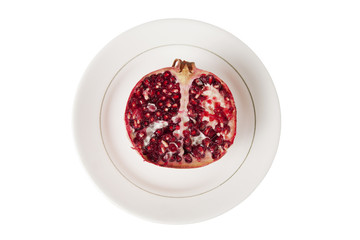 Разрезанный гранат