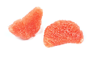 halves grapefruit