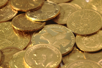 gold coins