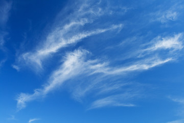 Obraz premium Blue sky with clouds