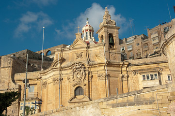 Fototapeta na wymiar Our Lady of Liesse in Valletta, Malta