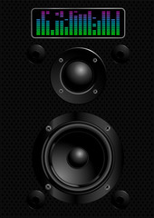 Fototapeta premium Sound speakers