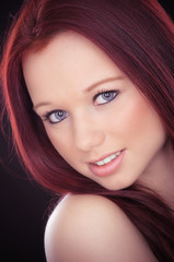 Naklejka premium Frauenportrait
