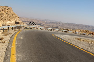 Bible land - desert road