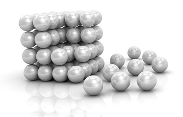 molecular structure not completed