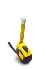 construction roulette measuring isolated