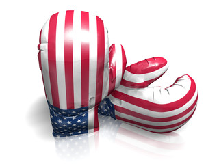BOXING GLOVES UNITED STATES OF AMERICA