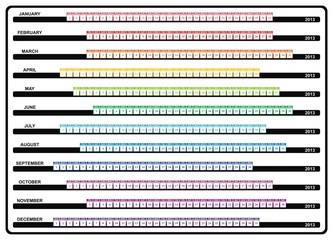 VECTOR - Calendar Design 2013
