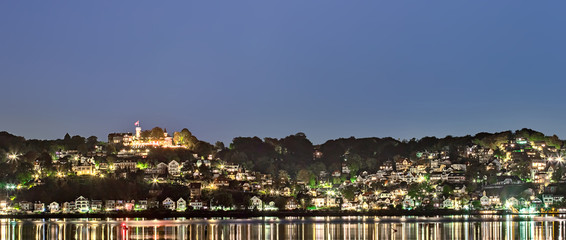 Blankenese bei Nacht