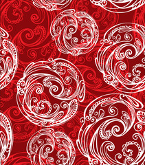 seamless christmas background