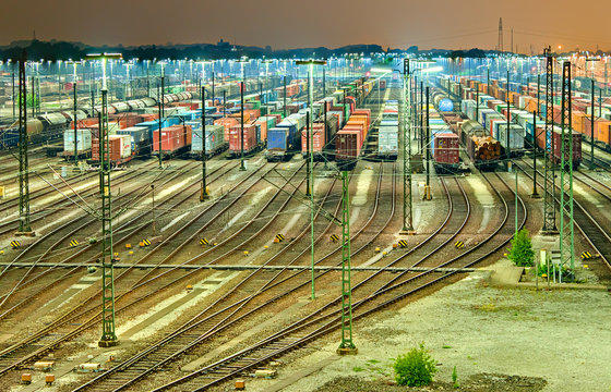 G&uuml;terbahnhof Maschen - Hamburg