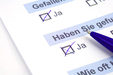 Meinungsumfrage
