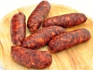 Aperitivo de chorizo iberico