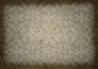 Conceptual brown or beige  old paper background