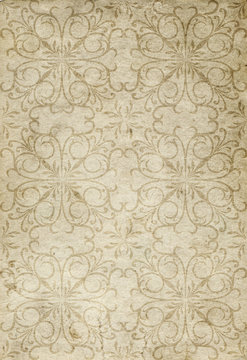 Conceptual brown or beige old paper background © high_resolution