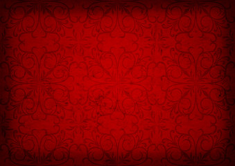Conceptual red old paper background
