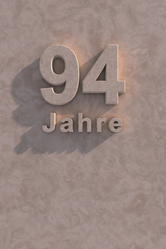 94 years