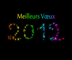 Vœux 2012 multicolore