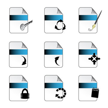 Vector file icons