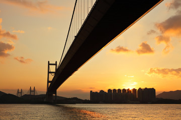 Obraz premium tsing ma bridge