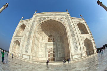 Taj Mahal in India