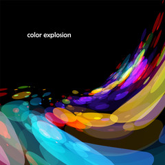beautiful abstract colorful background