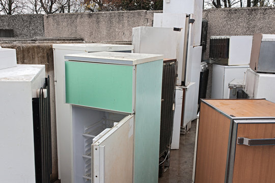 hazardous waste - fridges dump
