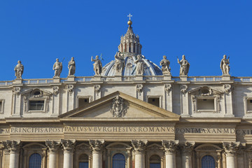 Fototapeta premium Basilica di San Pietro, Roma, Vaticano