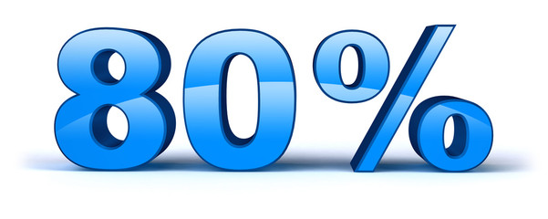 80%