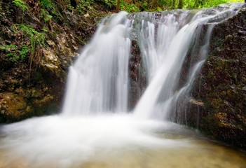 Fototapeta na wymiar waterfalls janosikove diery