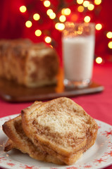 Obraz na płótnie Canvas Cinnamon Christmas Cake