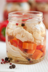Tsarska turshiya - traditional bulgarian pickled vegetables