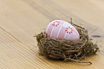 Obraz premium Eggs in the nest